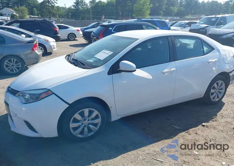 2015 Toyota Corolla Le from USA, damaged, VIN 2T1BURHE2FC472698